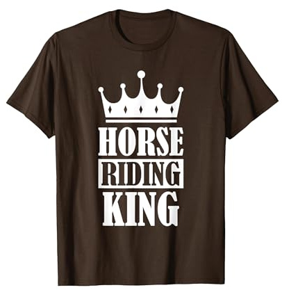 Equestrian Horse Riding King Dressage Vaulting Warm Blood T-Shirt