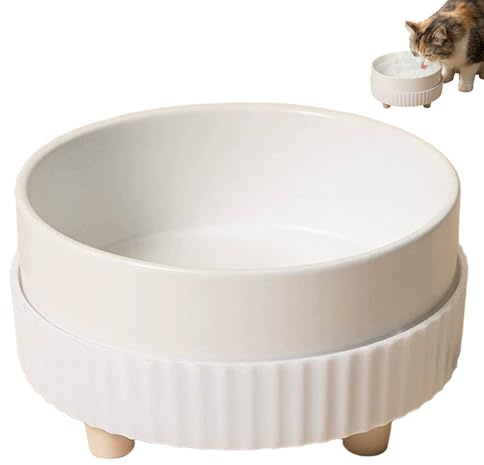 Ciotola per Acqua Riscaldata per Gatti, Ciotola per Acqua Riscaldata Ricaricabile tramite USB per Cani, Piatto Termico Silenzioso, Dispositivo per Bere Invernale per Piccoli Animali da Interno