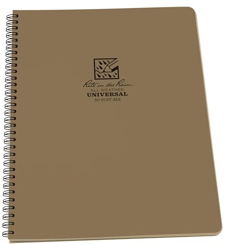 Rite in the Rain wasserdicht Notizblock, unisex, Waterproof, Hautfarben, 8½ x 11-Inch
