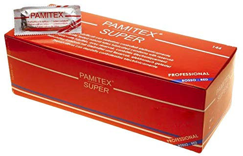 72 PROFILACTIQUES PRÉSERVATIFS CONDOM ROUGE PAMITEX - PACK ANONYME