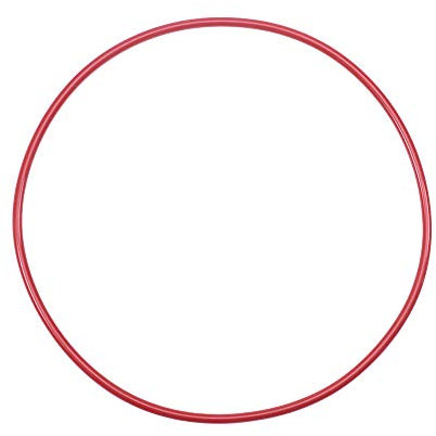 Othmro O-Ringe, 145 mm x 3,5 mm, Silikon, Rot, 1 Stück