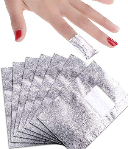 Gshy Nagellackentferner 100 Stück Umschläge Aluminiumfolie Suppression Supplies Nagelpolituragellackentferner 100 Stück Umschläge Aluminiumfolie Nagellackentfernungszubehör