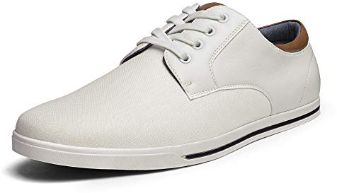 Bruno Marc Mens Trainers Causal Shoes,Size 7,White,RIVERA-01