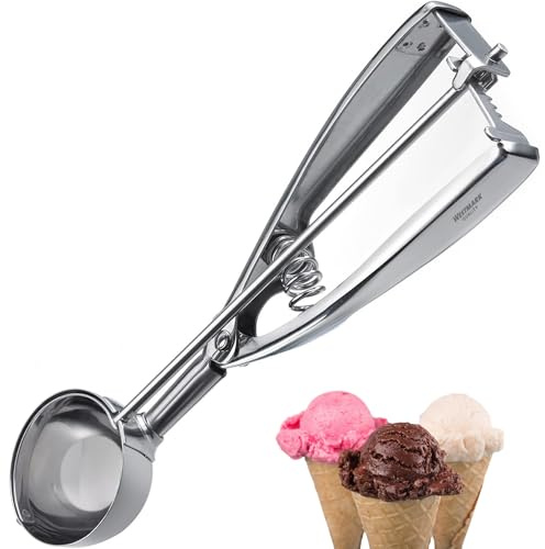 Westmark 62972270 Cuchara para Helado, Acero Inoxidable, Plata