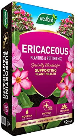 46L Ericaceous Planting & Potting Mix Compost – Promotes Rooting & Healthy Growth for Acid-Loving Plants