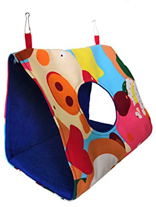 CORHAD Hamac Suspendu pour Oiseaux Nid Oiseau Lit De Couchage pour Perroquet Fournitures pour Cage à Oiseaux Intérieur