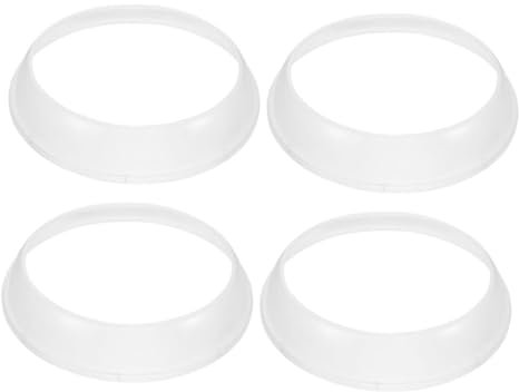 DECHOUS 4pcs Marshmallow Dispenser Cover Cotton Candy Maker Plastic Cover Indoor Sugar Floss Machine Accessory Easy Cleaning Safe Use