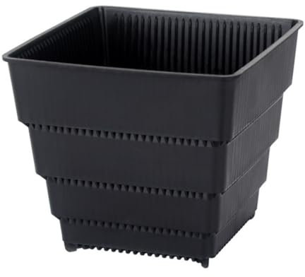 HANABASS Kunststoff Blumentopf Einfacher Gartenblumentopf Blumentopf Für Kakteen Und Sukkulenten Modetopf Büroblumentopf Mit Attraktiver Textur Für Drinnen Und Draußen