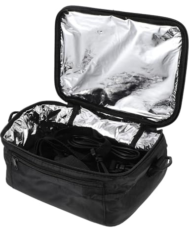 TOPPERFUN Car Heating Pack Oxford Insulated Lunch Bag for Outdoor Use Heating Lunch Package