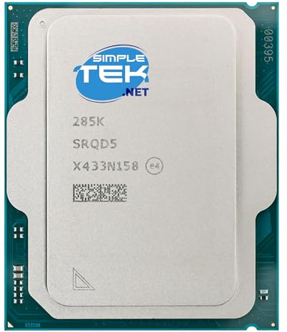 SIMPLETEK - Ultra 9 Processor 285K for Desktop - 24c/24t CPU LGA 1851-3.2GHz Base / 5.7GHz - Integrated GPU - for Gaming and Professional Work