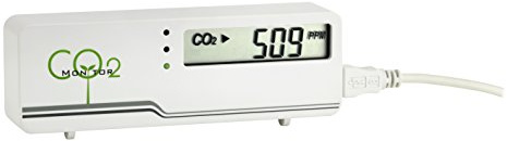 TFA Dostmann CO2 monitor, vit / 116 x 24 x 42 mm, 1st