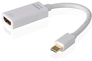 Approx APPC12V2 - Adaptador Mini Display Port a HDMI, Color Blanco