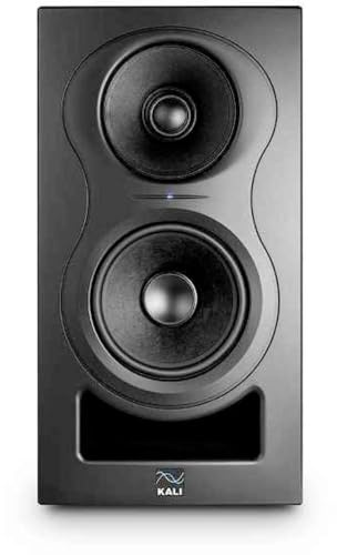 Kali Audio IN-5 Nahfeldmonitor, Studio-Lautsprecher (3 Weg System mit koaxialem Mittel-/Hochtöner, mit ausgeklügeltem Bassreflex-System, verzerrungsarmer und transparenter Sound), schwarz