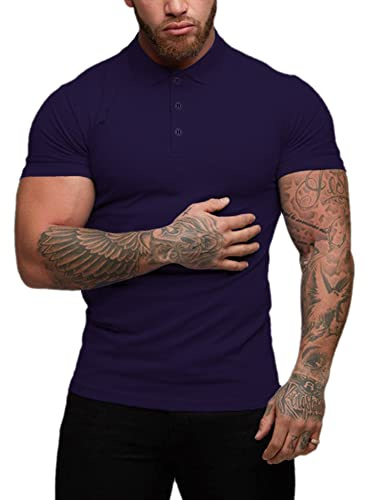 Långärmad skjorta för män, lediga skjortor, t-shirts med pikétröjor, stretchig bomull, undertröjor