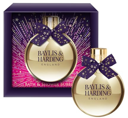 Baylis & Harding Moonlight Fig Festive Bauble Gift - Vegan Friendly (Pack of 1)