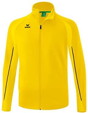 Erima Poliestere Liga Star Giacca da Allenamento, Giallo/Nero, XL Unisex-Adulto