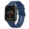 Amzpas Armband für Amazfit GTS 2 Mini/GTS 4 Mini/GTS 2 / GTS 3 / GTS 4, 20mm Strapazierfähiges Silikon Ersatzband Uhrenarmband für Amazfit Bip 3/Bip 3 Pro/Bip Lite/Bip U/Bip U Pro, Navy Blau