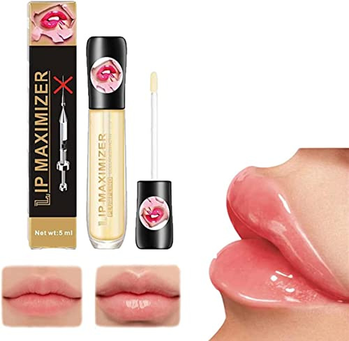 Lip Plumper,Lip Maximizer Hyaluronic Lip Plumper, Lip Plumping Serum Instant Lip Filler,Vitamin E Lip Plumping Serum,for Moisturize, Eliminate Dryness Wrinkles (1 Pcs)