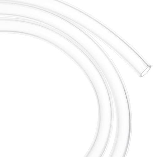 QUARKZMAN 6mm ID 9mm OD 1M Länge Silikon Schlauch durchsichtig | Flexible Schläuche, für Übertragung von Luft und Flüssigkeit