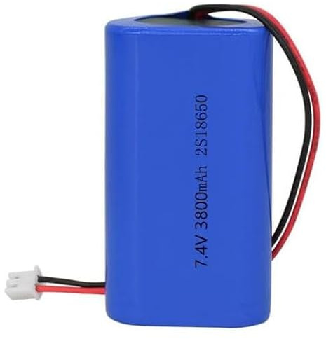 SZAJOR Batería Recargable 7.4V 18650 3800mAh batería de Iones de Litio para Linterna Banco de energía con Enchufe XH