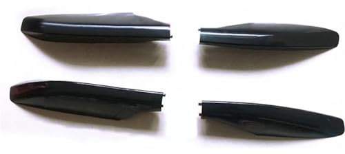 DZSYINGLONGSM Dachgepäckträger & -Boxen Für Lexus Für GX470 2003-2009 Auto Schwarze Dachreling Gepäckträger Endkappe Schutzschalenabdeckung 4St Auto Dachträger