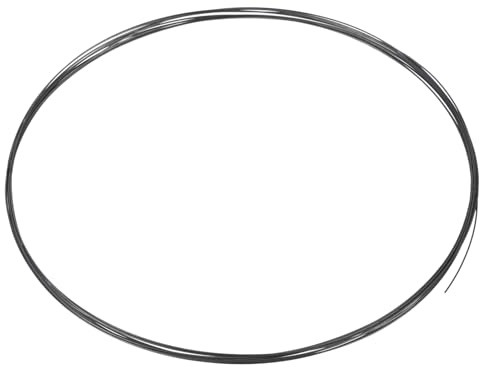 sourcing map Wolframdraht, 99,95 % hochreiner Wolframdraht, 0,05 mm Durchmesser x 4 m Länge, Wolfram-Filament-Metallspule für Glühbirnen, Produktion, Elektronikindustrie