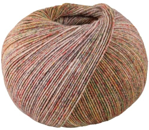 LANA GROSSA Meilenweit 100 Merino extrafine Shades | Hochwertiges Sockengarn, waschmaschinenfest | Handstrickgarn aus 75% Schurwolle & 25% Polyamid | 100g Wolle, Stricken & Häkeln | 420m Garn FB7223
