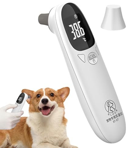 PET-Thermometer für die Gesundheit der Katze, Temperaturmonitor der Katze | Haustierthermometer für Katzen, bestes Tierthermometer für Katzen zur Überwachung