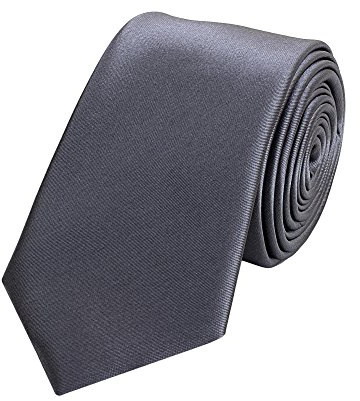 Fabio Farini - Herren Krawatte 6cm Breite einfarbig - elegante Unifarben Männer Schlipse für jeden Anlass wie Hochzeit, Konfirmation oder Business
