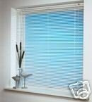 Tende veneziane in alluminio – Colore: Bianco di 120 x 250 cm (larghezza x altezza) – In alluminio persiana