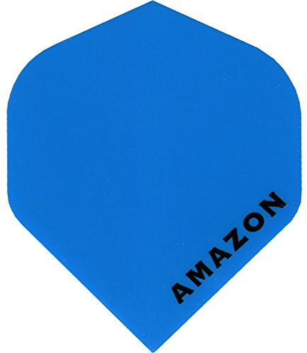 Dart Flights – Designa Amazon – 100 Mikron – STD – Blau – 1 Set (3)
