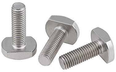 BOZONLI Perno en T, Tornillos de Cabeza de Martillo, para T-ranura T-Track Herramienta de Carpintería, M8×40mm,3 pcs