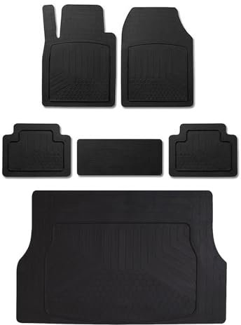 OMAC Gummimatten & Kofferraumwanne Set kompatibel mit Cupra Formentor 2020-2025 Antirutsch Gummi