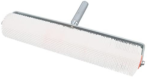 28MM Spike Roller, Self Levelling Spiked Compound Screed Floor Roller for Removing Air Bubbles in Concrete, for Smoothing Cement and Leveling Mortar Surfaces for Contractors and