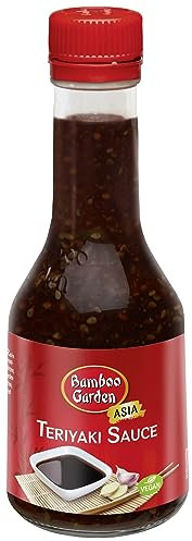 Bamboo Garden - Teriyaki Sauce , Würzsauce zum Marinieren von Fleisch und Fisch , 1 x 200 ml (Verpackungsdesign kann abweichen)