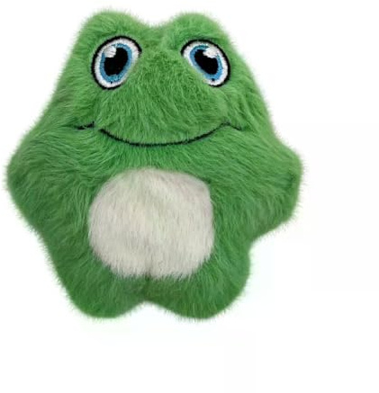 KONG Snuzzles Kiddos Mini Squeaker Dog Toy Extra Small (rana)