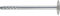 Fischer Dämmstoffhalter Metall FDM 260 - Dämmstoffdübel passend für feuerwiderstandsfähige Dämmplatten, Dämmdübel 8x200, Stahl