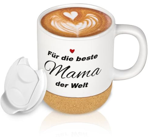Belillpipi Mama Tasse - Geschenk für Mama, Muttertag oder Weihnachten - Spruch Tasse, Porzellan, Weiß
