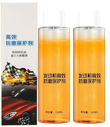 Hochwirksames Motor-Verschleißschutzmittel,Motorschutz öl,Motorschutz Antiverschleiß Additiv öl,Motor Verschleiß Schutz Motorschutz Additiv,Engine Anti-wear Repair and Maintenance Conditioner (2PCS)