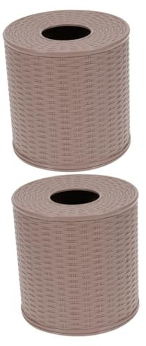 LABRIMP 2 Stücke Box Gefertigt Tissue Box Serviette Lagerung Container Stil Für Home Office