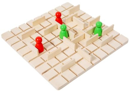 Brettspiel, Denkspiel, Strategiespiel aus Holz für die ganze Familie, Strategiespiel für Jungen, Mädchen und Kinder