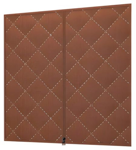 GBPLDMAQ Winter-isolierte Fensterabdeckung Selbstklebend mit Reißverschluss, Thermogardinen Kälteschutz wasserdichte Stofffüllung, Wärmeschutzfolie Fenster(Brown,100x100cm/39x39in)