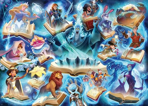 Ravensburger - Puzzle 1000 Pezzi Disney Lorcana | Puzzle Disney Per Adulti E Bambini Con Una Misura Di 70x50 Cm | Regalo Per Adulti E Bambini Da 14 Anni E Più