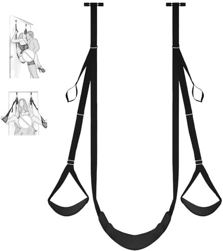 Erotic Sex Swing Couples Adjustable Love Swing Sex Sling for Men Sex Sling for Men Women and Couples Kinky Play SM Sex Toys