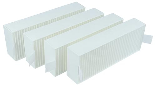 vhbw 4x filtro compatibile con Siemens ED711FQ15E/01, ED707FQ25E/35, ED711FQ15E/03, ED711FQ15E/02 cappa aspirante da piano cottura, carta filtrante