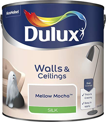 Dulux Paints 2.5 Litre Ready Mixed Silk Mellow Mocha