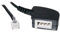 TPFNet Adaptateur RJ11 Connecteur à TAE F d'embrayage - Noir - 20cm