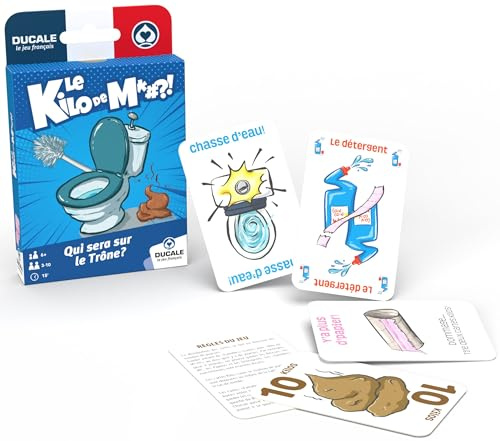 Ducale, Le Jeu Français- Kilo de Merde Junior-Kartenspiel, 10006526