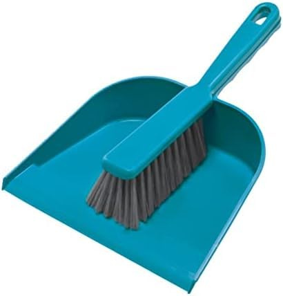 York Schaufel und Kehrschaufel Bürste Besen Handfeger Handbesen Holz Friseurbesen Kehrschaufel Reinigung