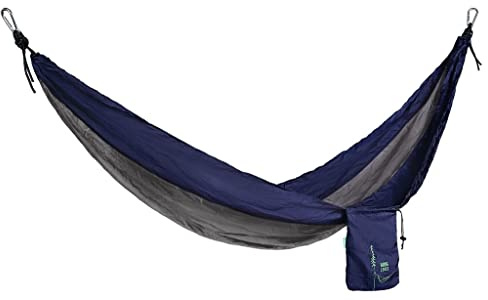moses. Fernweh resehängmatta med 2 karbinhakar och 2 snöre, ultralätt fallskärm silke, lastkapacitet upp till 200 kg (rekommenderas för 1 person) ca 90 cm x 230 cm